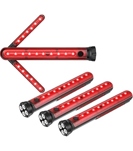 Amazon.co.jp: 誘導棒 誘導灯 合図灯 矢印ライト USB充電式 点灯 点滅